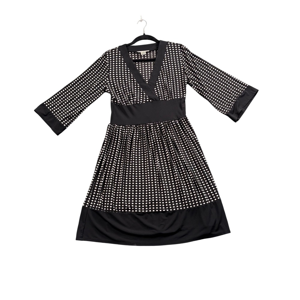 WD.NY Y2K‎ Sheer Mesh Polka Dot Mini Dress Goth Coquette Grunge Fairycore 6